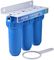 Blauer Farbausgangswasser-Filter, 10&quot; unter dem Wannen-Wasser-Filter-System pp. materiell