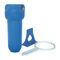 Blaues Farbwasser-Filtergehäuse mit Klammer/Schlüssel