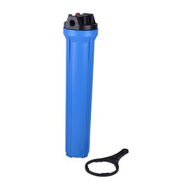 20 Zoll-Wasser-Filter-Komponenten, dünnes Wasser-Plastikfiltergehäuse